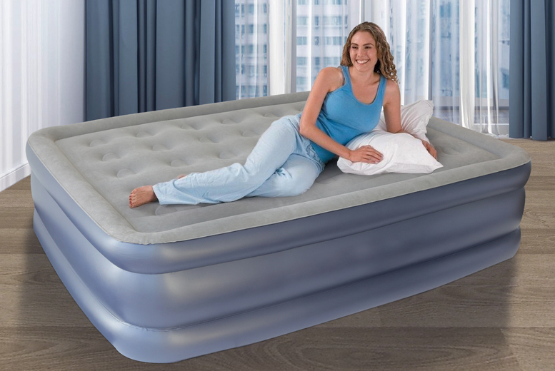 Self-Inflating Double-Airbed 2 Options Deal Price £43.00