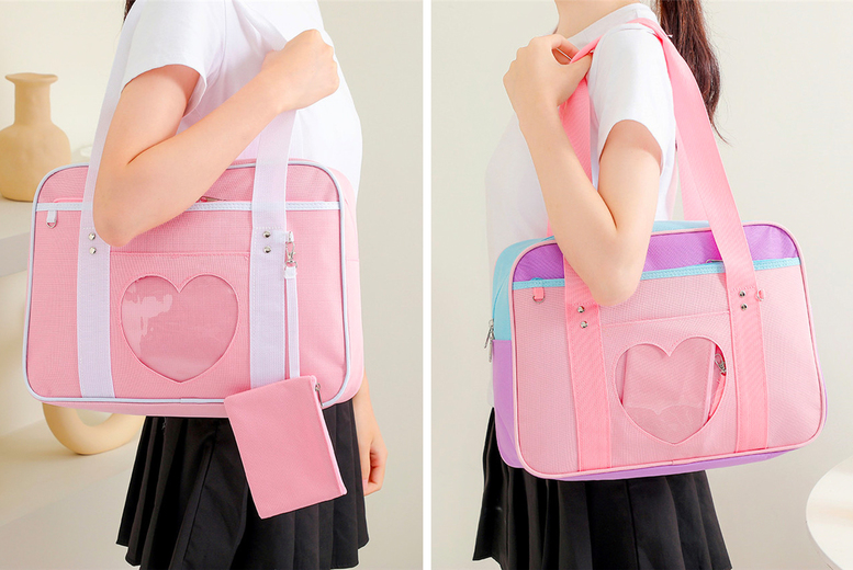 Girl’s Back to School Shoulder Bag – 7 Colours! Deal Price £12.99