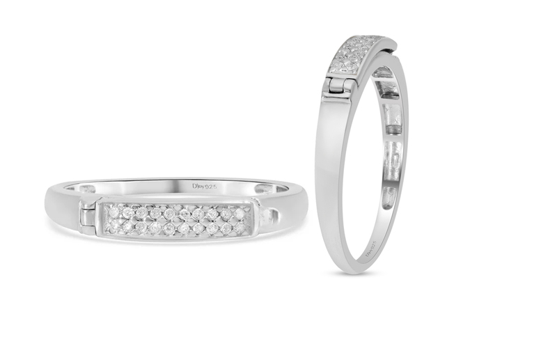 £139 instead of £359.99 for a platinum diamond ring from Dubai Gems – save 61% £139 instead of £359.99 for a platinum diamond ring from Dubai Gems – save 61%