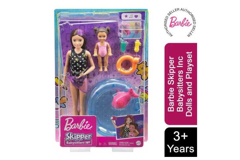Barbie Skipper Babysitters Playset Deal Price £33.99
