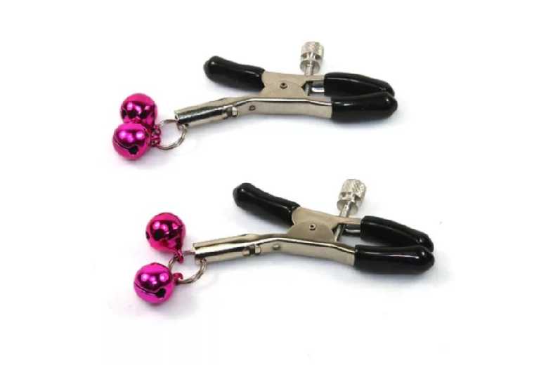Pair of Nipple Clamps with Bells Deal Price £3.99