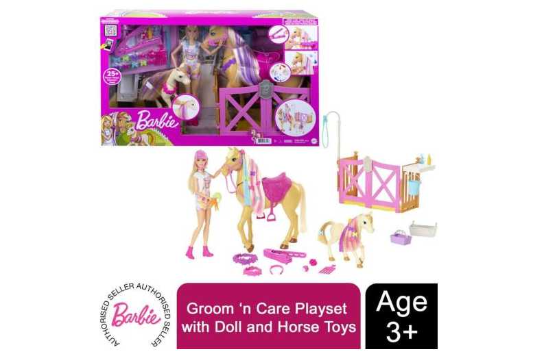 Barbie Groom n Care Playset Deal Price £77.99