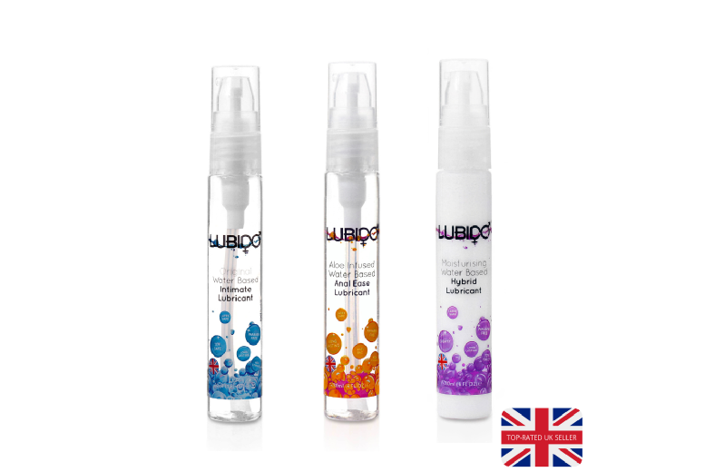 Lubido Water Based Lube 30ml x 3 Deal Price £4.99
