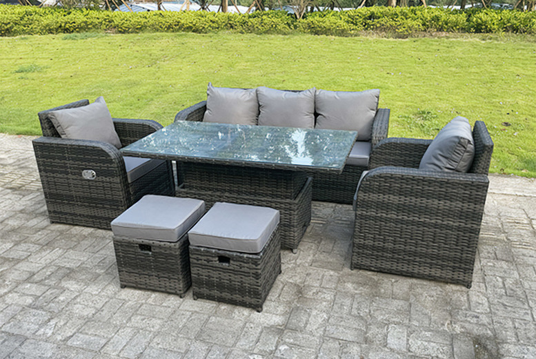 Rattan Outdoor Reclining Sets Deal Price £999.00