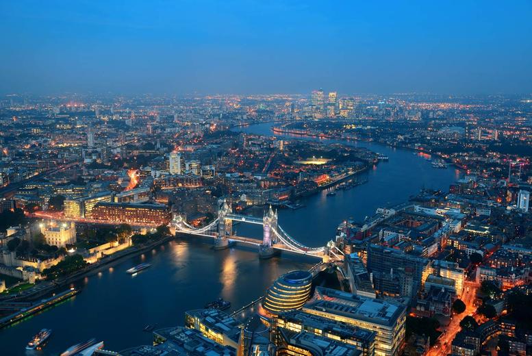 Central London Hotel Stay: 1-2 Nights & Thames Dinner Cruise Deal Price £139.00