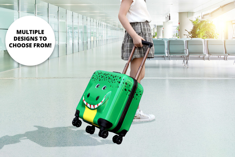 Kids 18-Inch Novelty 4-Wheel Suitcase from LivingSocial