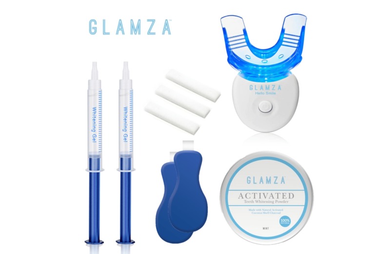 Glamza Ultimate Whitening Teeth Care Kit - At-Home Whitening System for Brighter Smiles | Wowcher
