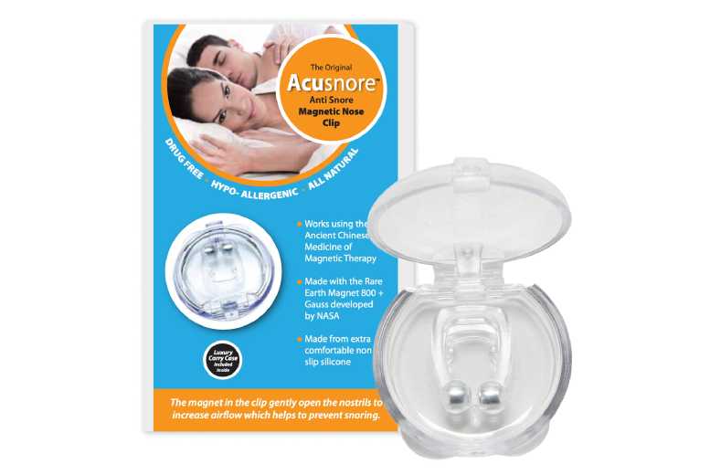 Acusnore Magnetic Nose Clip Set – Snoring Solution | Wowcher