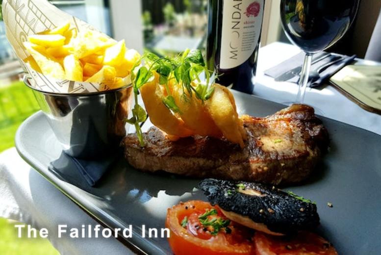 Steak Dining & Wine for 2 Deal Price £29.00