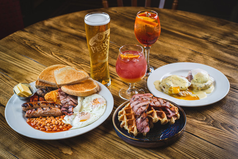 Bottomless Brunch For 2 – The Old Red Lion, Holmes Chapel – Ember Inns Deal Price £32.00