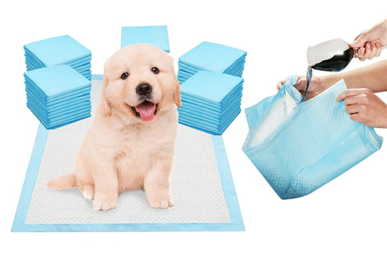 Heavy Duty Puppy Training Pads – 50 or 100 Deal Price £9.99