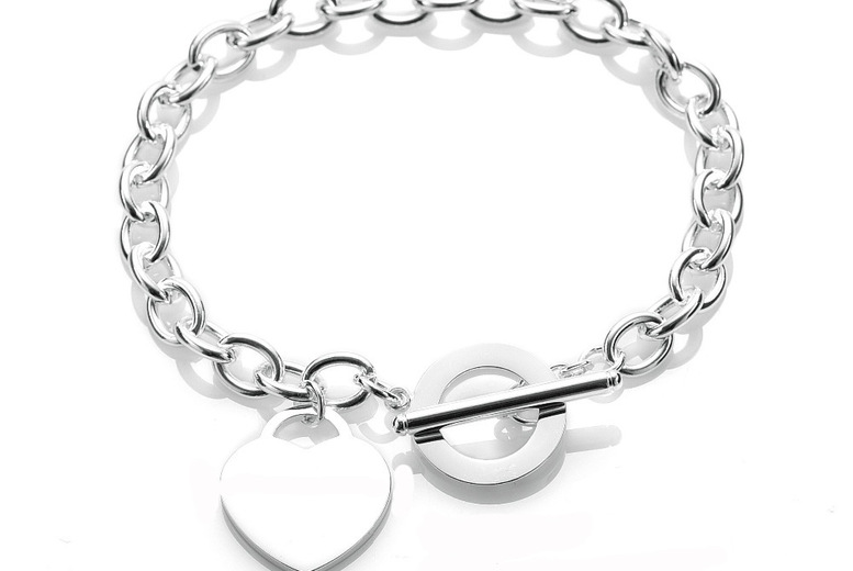 Charming Heart Charms Bracelet & Earrings Set | Wowcher