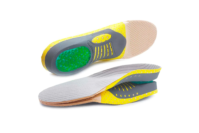Orthopedic Arch Support Insoles- 1 Or 2 Pairs - Black | Wowcher