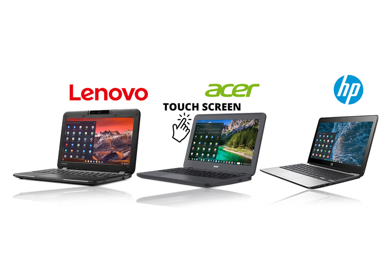 Refurbished Chromebook Laptops – Lenovo N22, HP G5 or Acer C731 Deal Price £59.00