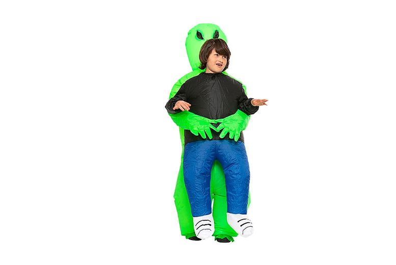 Ghost Hug Man Inflatable Halloween Costume – Adult & Kids Sizes, Easy Wear, Complete Set | Wowcher