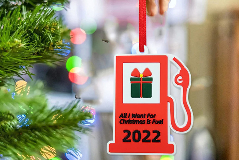 6PCS 2022 All I Want For Christmas Is Fuel Hanging Decoration at LivingSocial