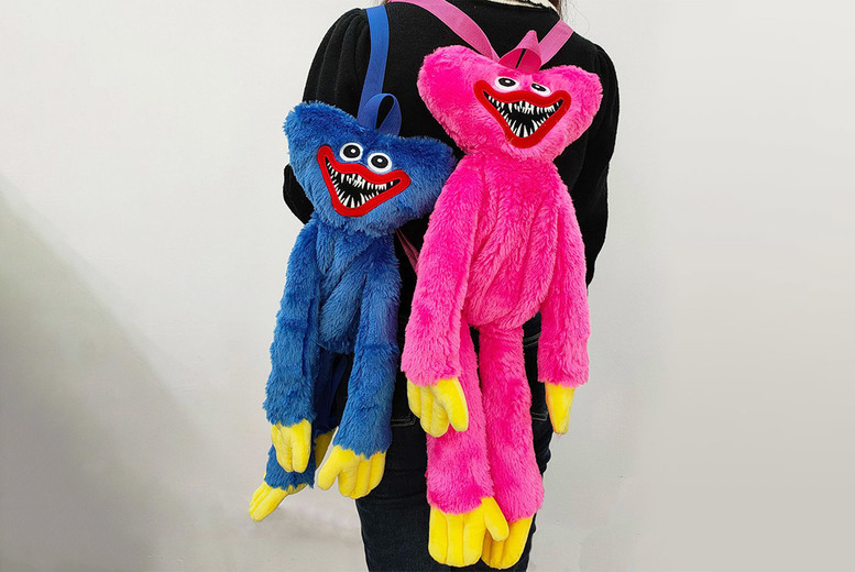 Poppy Playtime Inspired Plush Backpack – 4 Colours! Deal Price £12.99