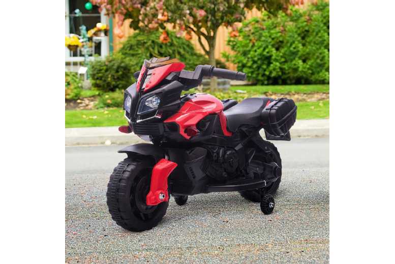 Kids 6V Electric Pedal Motorcycle Toy Deal Price £53.99