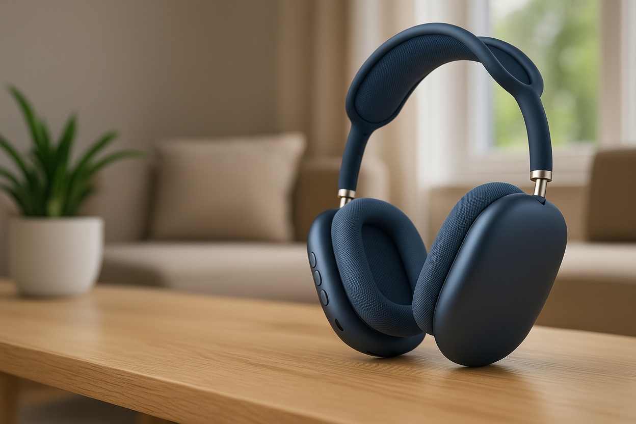 Noise Cancelling Wireless Bluetooth Headphones – 40mm Drivers, 10-Hour Battery, Hi-Fi Audio, Over-Ear, New | Wowcher