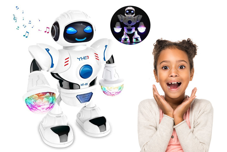 Electric Dancing Disco Robot Toy Deal Price £12.99