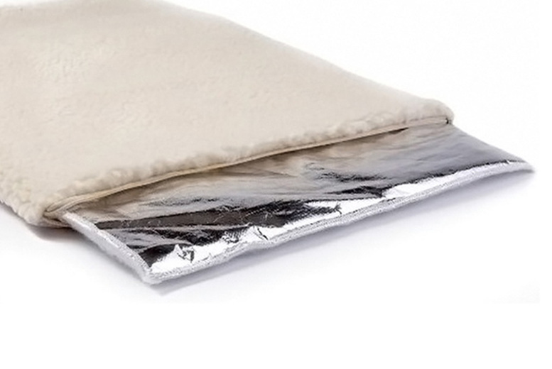 Self-Heating Pet Bed – Faux Lambswool, Thermal, Ivory, 64cm x 46cm | Wowcher Self-Heating Pet Bed – Faux Lambswool, Thermal, Ivory, 64cm x 46cm | Wowcher