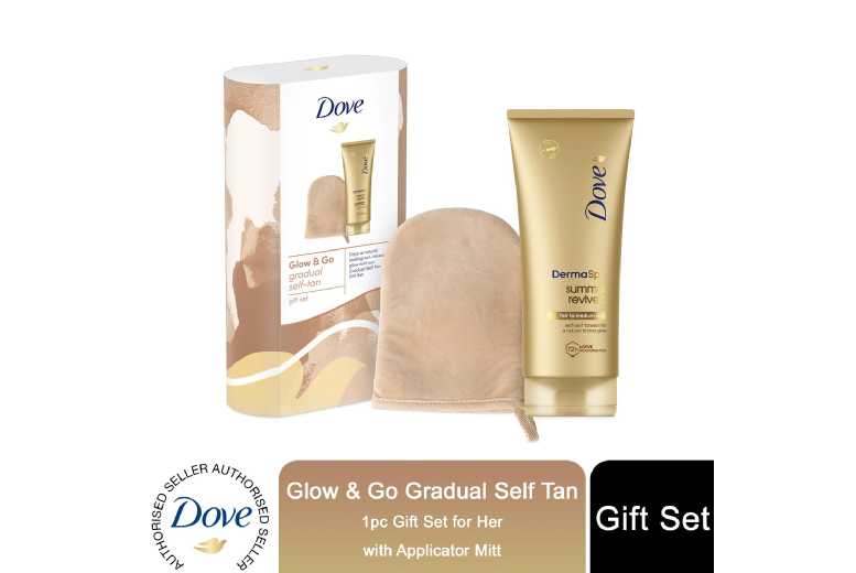 Dove Glow & Go Self Tan Lotion Gift Set Deal Price £7.50