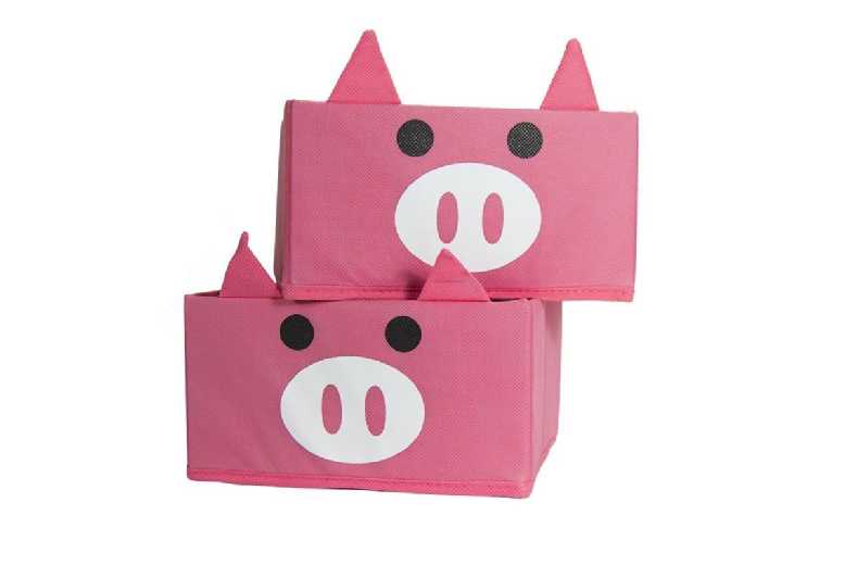 JOCCA Children’s Storage Box-Pig Design Deal Price £3.00
