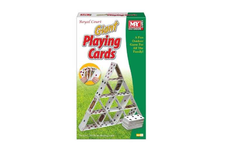 Family Garden Games- Playing Cards Deal Price £8.75