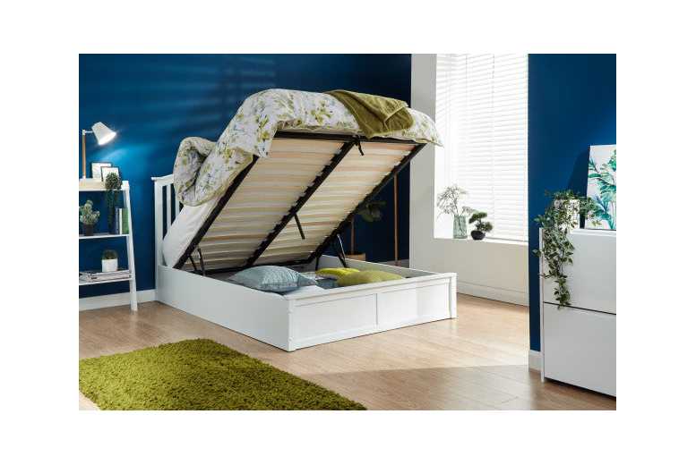 £374.99 instead of £569.99 for a Madrid Storage Ottoman Bed Frame – save up to 34% £374.99 instead of £569.99 for a Madrid Storage Ottoman Bed Frame – save up to 34%
