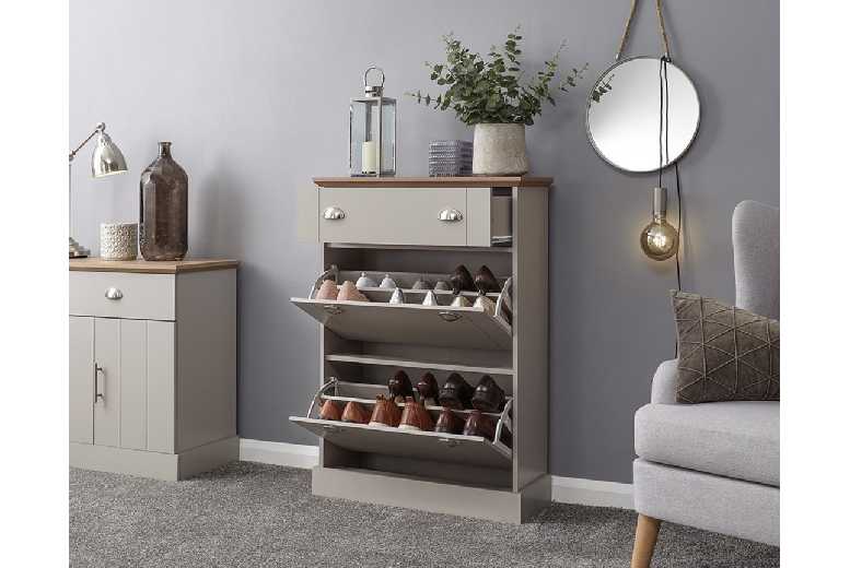 £126.99 instead of £299.99 for a Kendal Deluxe Shoe Storage Cabinet – save up to 58% £126.99 instead of £299.99 for a Kendal Deluxe Shoe Storage Cabinet – save up to 58%