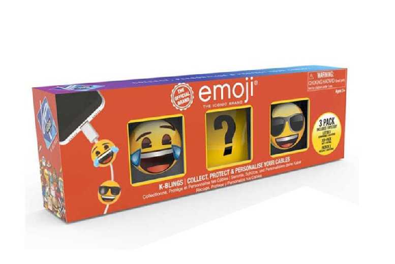 Tobar Emoji K-Bling 3pk | Wowcher