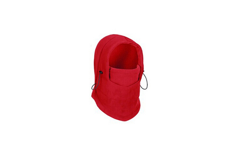 Unisex STD11755 RED / -: 2pck Thermal fleece hood | Wowcher