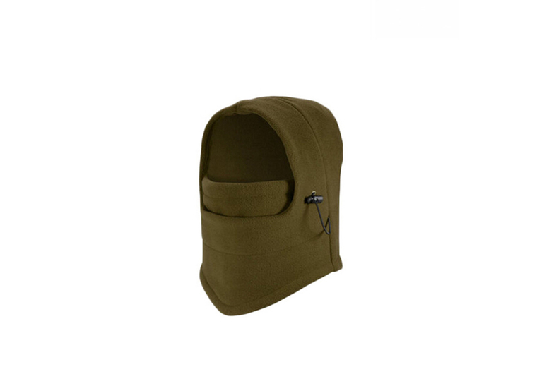 Unisex STD11760 ARMY GREEN / -: 2pck Thermal fleece hood | Wowcher