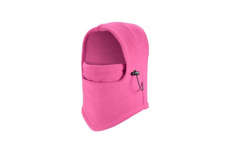 Unisex STD11762 PINK / -: 2pck Thermal fleece hood | Wowcher
