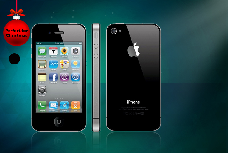... refurbished iPhone 4 32GB in black - save 33% + DELIVERY INCLUDED