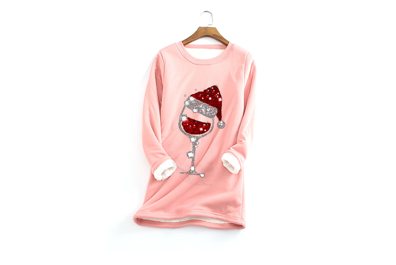 Women’s Lined Christmas Novelty Jumper – Cosy Cotton Blend, Machine Washable, UK 8-18 | Wowcher Women’s Lined Christmas Novelty Jumper – Cosy Cotton Blend, Machine Washable, UK 8-18 | Wowcher