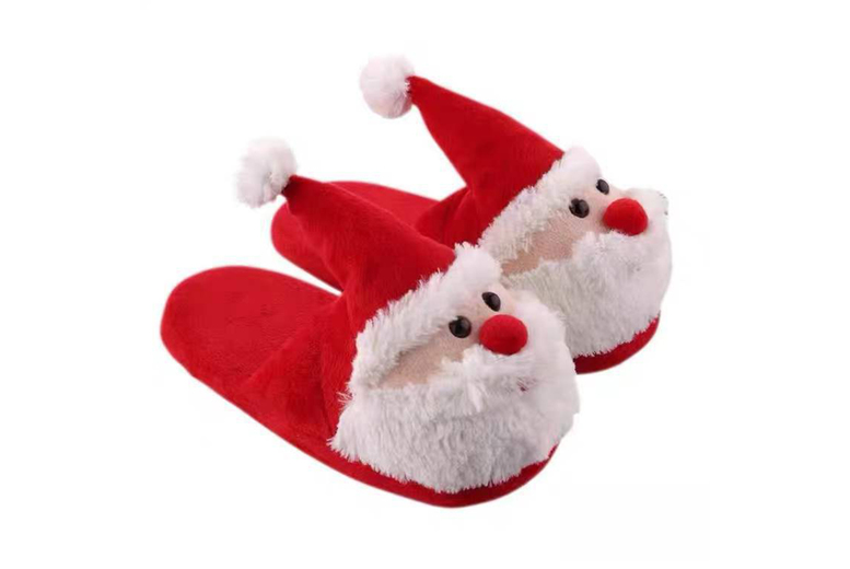 Santa Claus Memory Foam Slippers – Cosy Festive Indoor Footwear | Wowcher