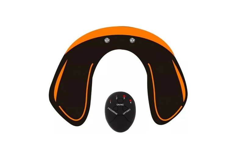 EMS Hip & Bum Lift Muscle Stimulator Trainer – Adjustable, Portable Glute Toning Device | Wowcher