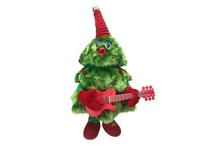 Plush Dancing Singing Christmas Tree – 2 Options | Wowcher