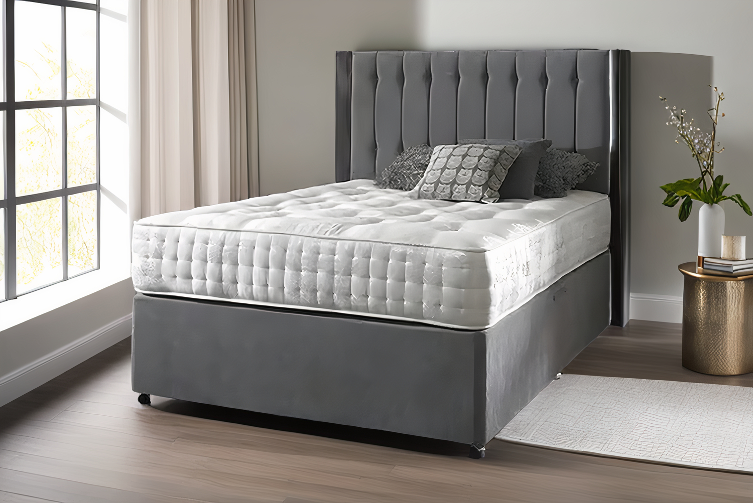 Pure Cashmere 4000 Pocket Spring Mattress – Medium Firm, 6 Sizes | Wowcher Pure Cashmere 4000 Pocket Spring Mattress – Medium Firm, 6 Sizes | Wowcher