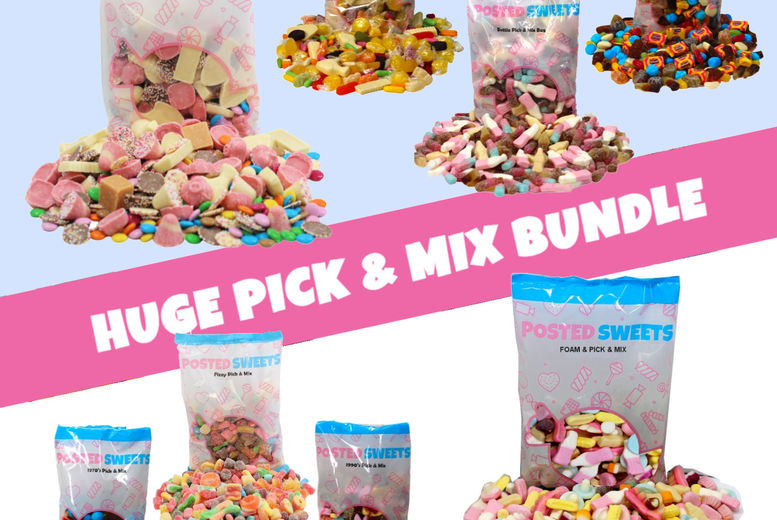 40% off a Huge Pick & Mix Bundle from Posted Sweets | Food and Drink | Offer Price £ 3.00 40% off a Huge Pick & Mix Bundle from Posted Sweets | Food and Drink | Offer Price £ 3.00