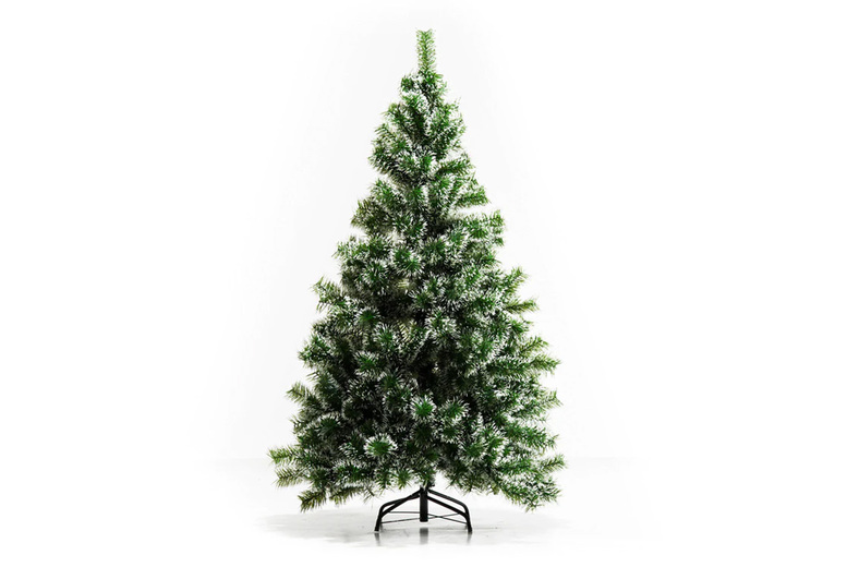 PRICE DROP! 1.5M Low Maintenance Artificial Evergreen Indoor Plant Tree | Wowcher