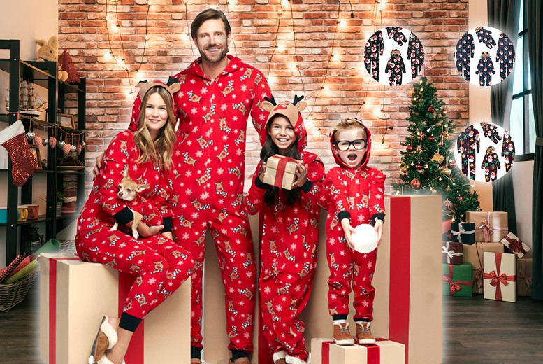 Matching Family Christmas Onesies – Adults & Children