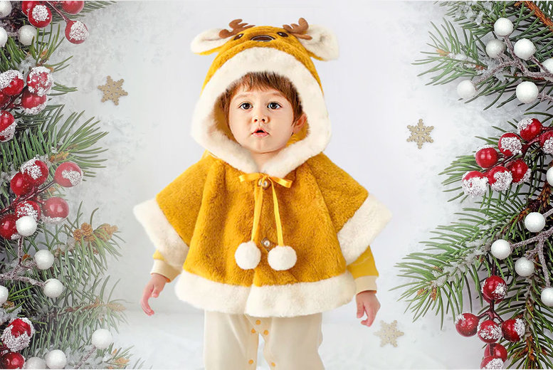 Fun Toddlers' Christmas Reindeer Cape from LivingSocial
