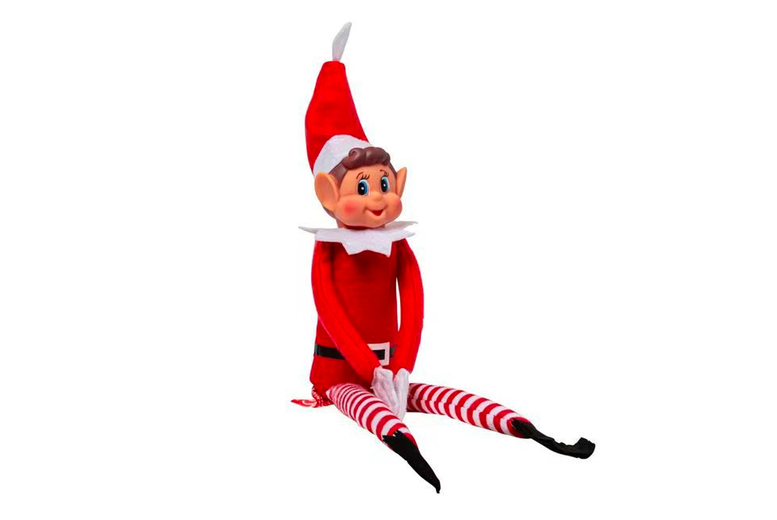 Festive Christmas Elf Shelf Doll – Movable, Traditional Plush Decoration (20cm, Red or Green) | Wowcher Festive Christmas Elf Shelf Doll – Movable, Traditional Plush Decoration (20cm, Red or Green) | Wowcher