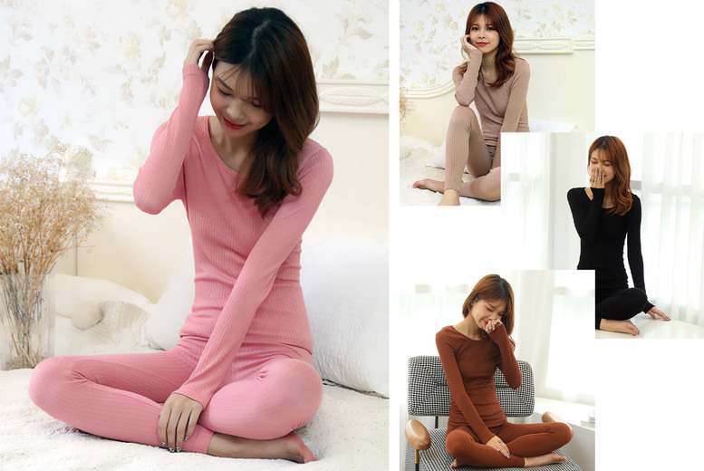 Womens Winter Full Sleeve Pyjamas Set - 4 Colours!
