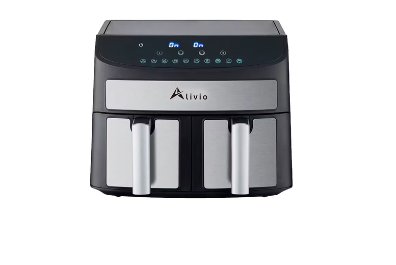 L Dual Air Fryer Oven – Family Size, Digital Display, Energy Efficient Kitchen Appliance | Wowcher