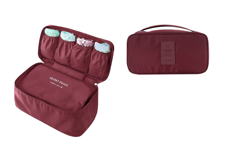 Women's BUORG-RED Red - A bra and underwear organiser | Wowcher