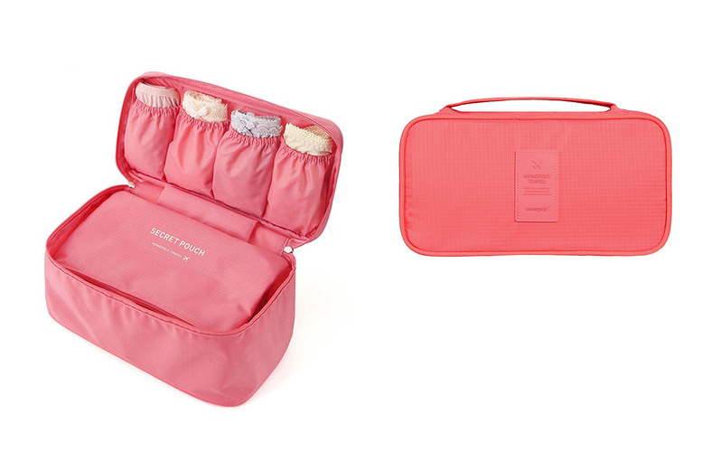Women's BUORG-PNK Pink - A bra and underwear organiser | Wowcher