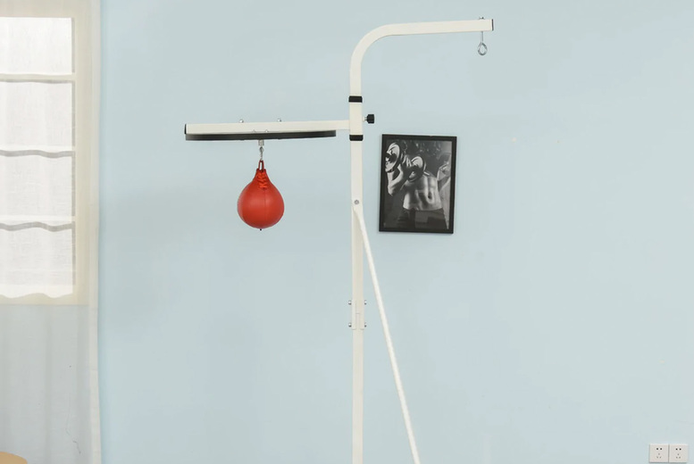 HOMCOM Free-Standing Speed Bag Boxing Platform HOMCOM Free-Standing Speed Bag Boxing Platform